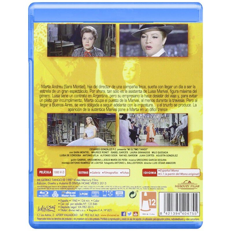 Mi &uacute;ltimo tango (Blu-ray) image number null
