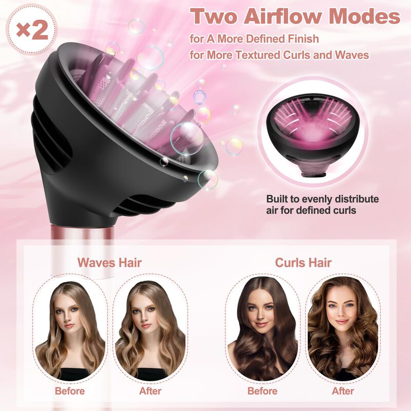 Accesorio Difusor Puregust Wave Curl Negro Para... image number null