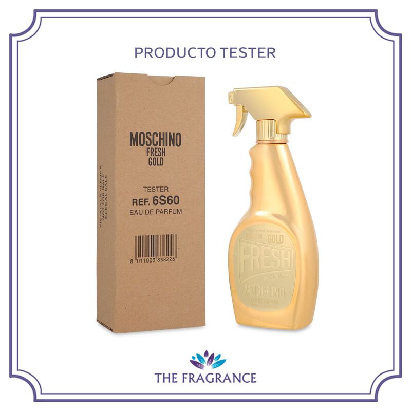 Tester Moschino Fresh Gold 100ml Edp Spray image number null