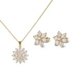 Joyer&iacute;a Mujer, Collar Y Aretes Oro 14k, Regalos Mam&aacute; Luckyly