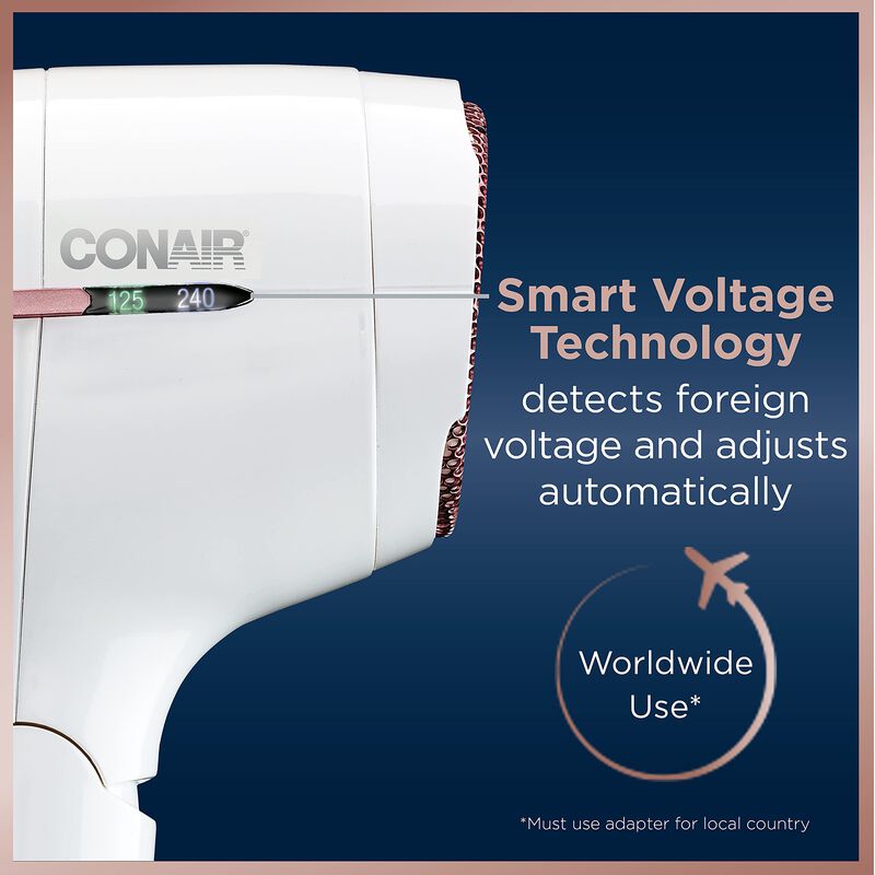 Secador De Pelo Conair Travel 1875 W Con Mango ... image number null