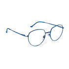 Lentes Girona de Metal Color Azul Con Filtro Azul