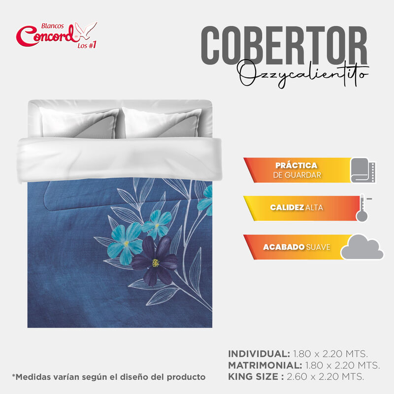 COBERTOR PACHICALIENTITO DARCY KS/XL-QS image number null