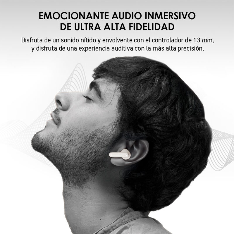 Audífonos Inalámbricos Bluetooth con Cancelació... image number null