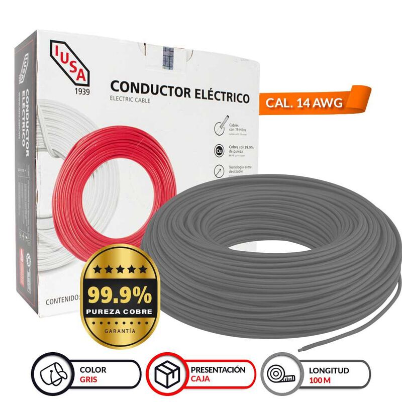 Alambre Duplex Twd En Caja Calibre 14 Awg image number null