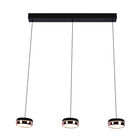 L&aacute;mpara Colgante Led De Metal 1.50 M De Altura, 18 W, Luz C&aacute;lida Brillante, No Atenuable