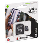 Memoria Kingston Canvas Select Plus MicroSDXC UHS-I U1 V10 A1 de 64GB, Clase 10