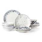 Juego de Vajilla Lenox Blue Bay de 12 Piezas