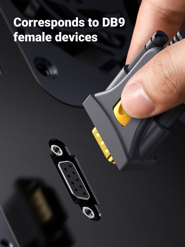 Adaptador Usb A Serie Ugreen Db9 Macho De 9 Pin... image number null