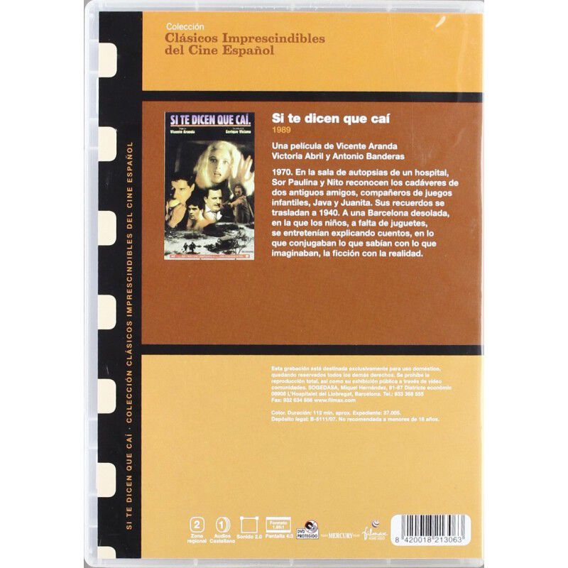 Si te dicen que ca&iacute; [DVD] image number null
