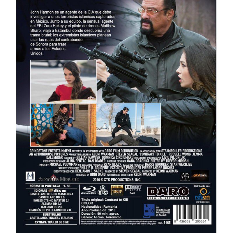 Contratado Para Matar [blu-ray] (2016) Contract... image number null