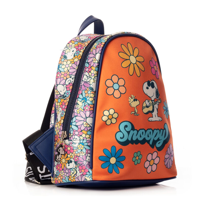 Mochila Mini Backpack Snoopy Flower Peanuts Ori... image number null