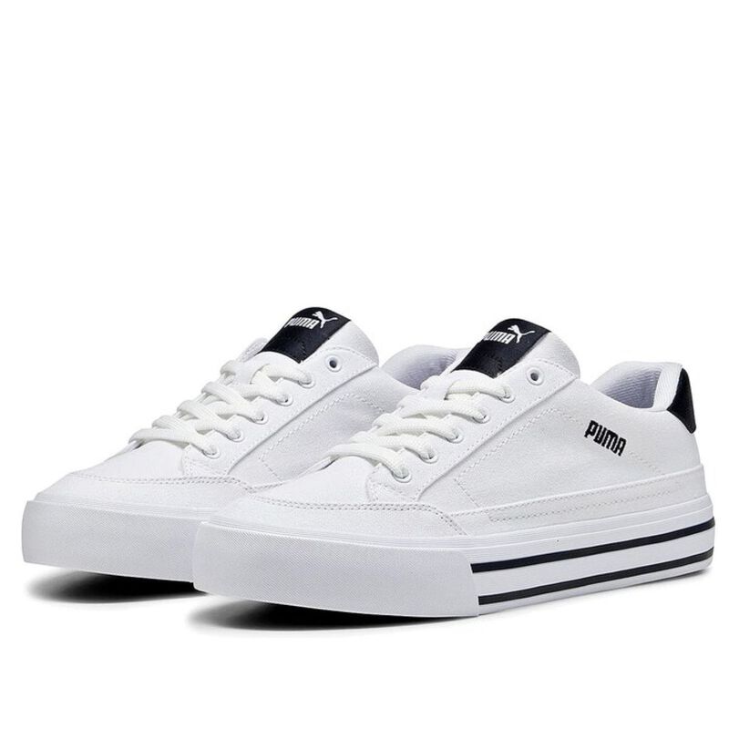 Tenis Unisex Puma Court Classic Vu Blanco 39502... image number null