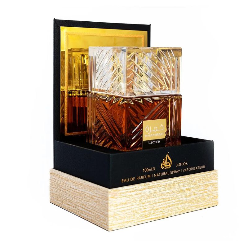 Perfume Lattafa Khamrah Edp En Aerosol, 100 Ml image number null