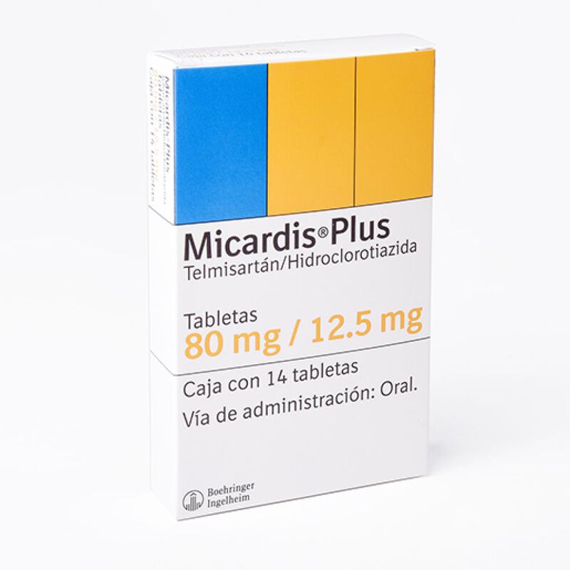 Micardis Plus 80/12.5 Mg 14 Tableta(s) image number null
