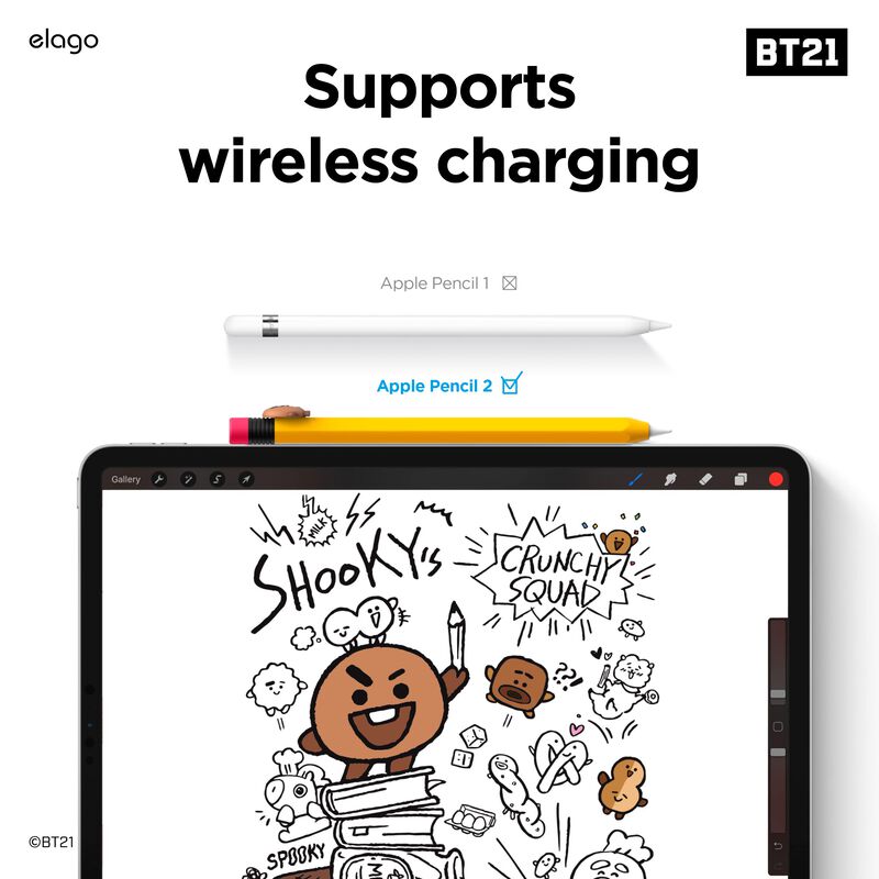 Elago L Bt21 Compatible Con La Funda Apple Penc... image number null