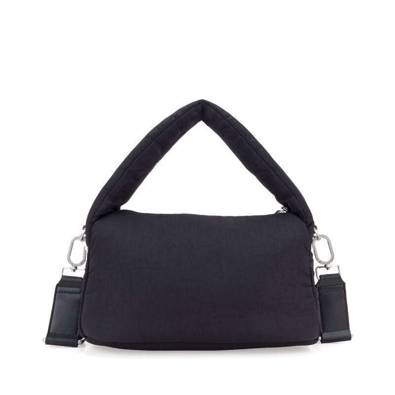 Bolsa Crossbody Chica Look Puffy Color Negro image number null