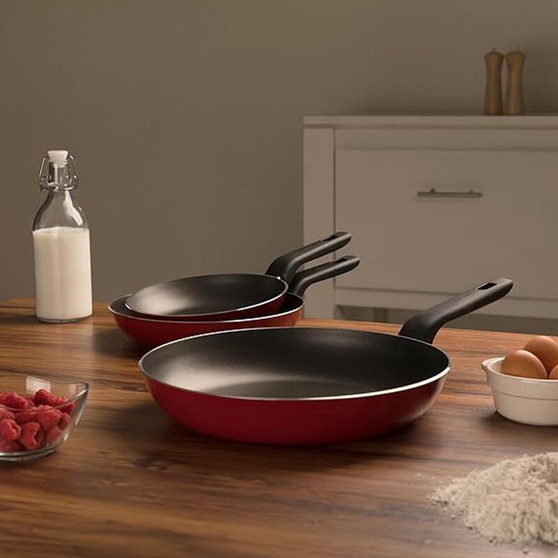 Jgo De Sartenes Vasconia 4015560 20,24,30Cm Roj... image number null