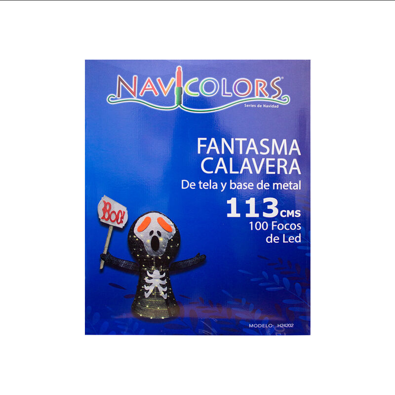 Decoraciones Metalica Halloween con Forma de Fa... image number null