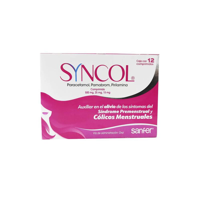 Syncol 500/25/15 Mg 12 Comprimido(s) image number null