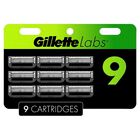 Recambios Para Cuchillas De Afeitar Gillette Labs, 9 Recambios Para Hombre