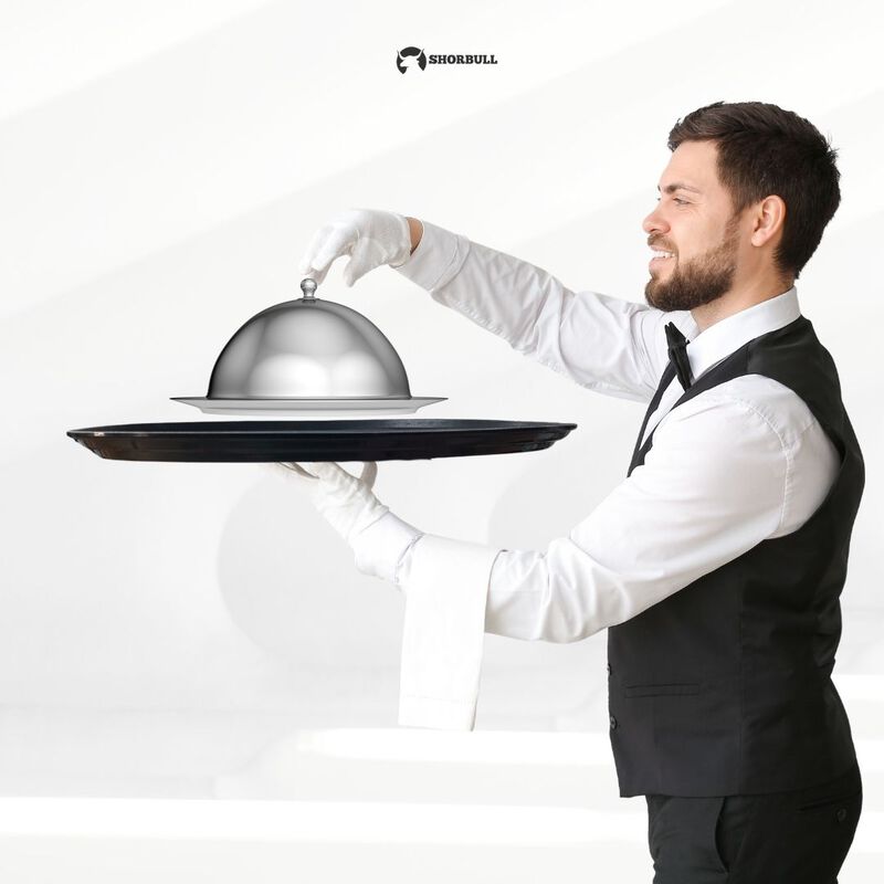 Charola imprerial ovalada 27 Pulgadas mesero Sh... image number null