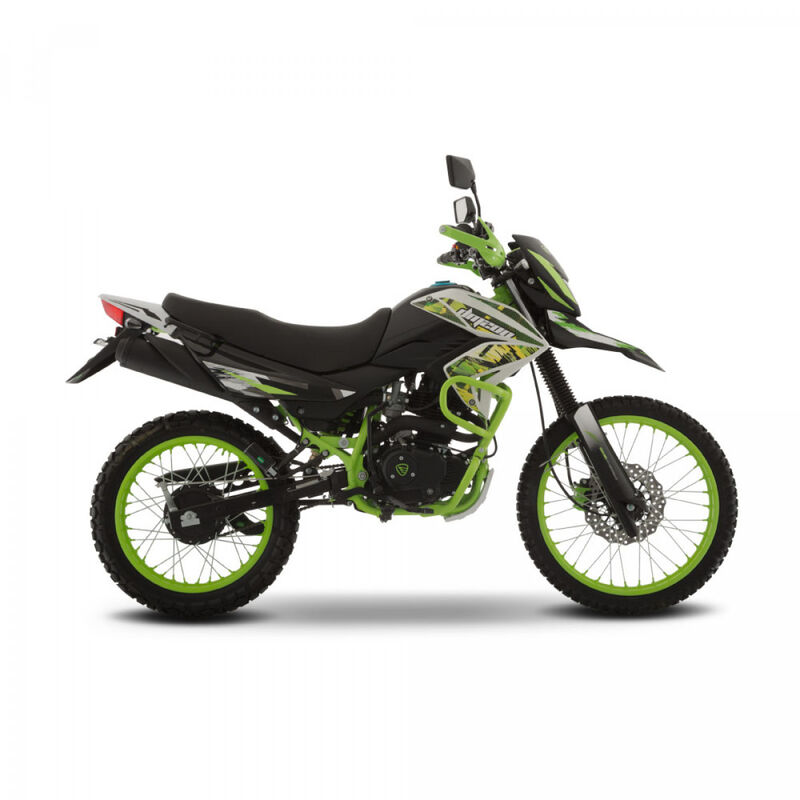 Motocicleta Italika DM200 BLANCO VERDE image number null