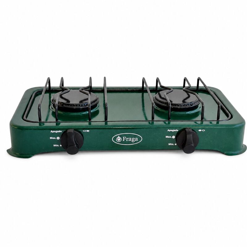 Parrilla Mesa Gas Lp 2 Quemadores Porcelanizada... image number null
