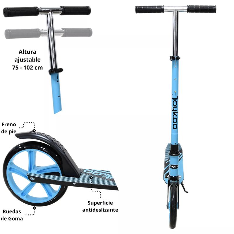 Scooter Para Ni&ntilde;os Altura Ajustable Ruedas De G... image number null