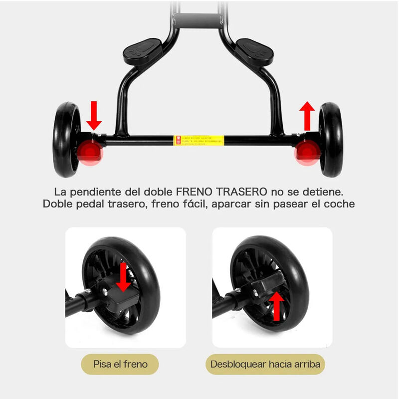 Carriola de beb&eacute; multiposiciones image number null