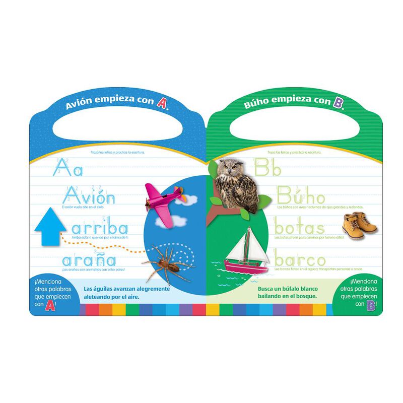 A, B, C: Escribe y Borra image number null