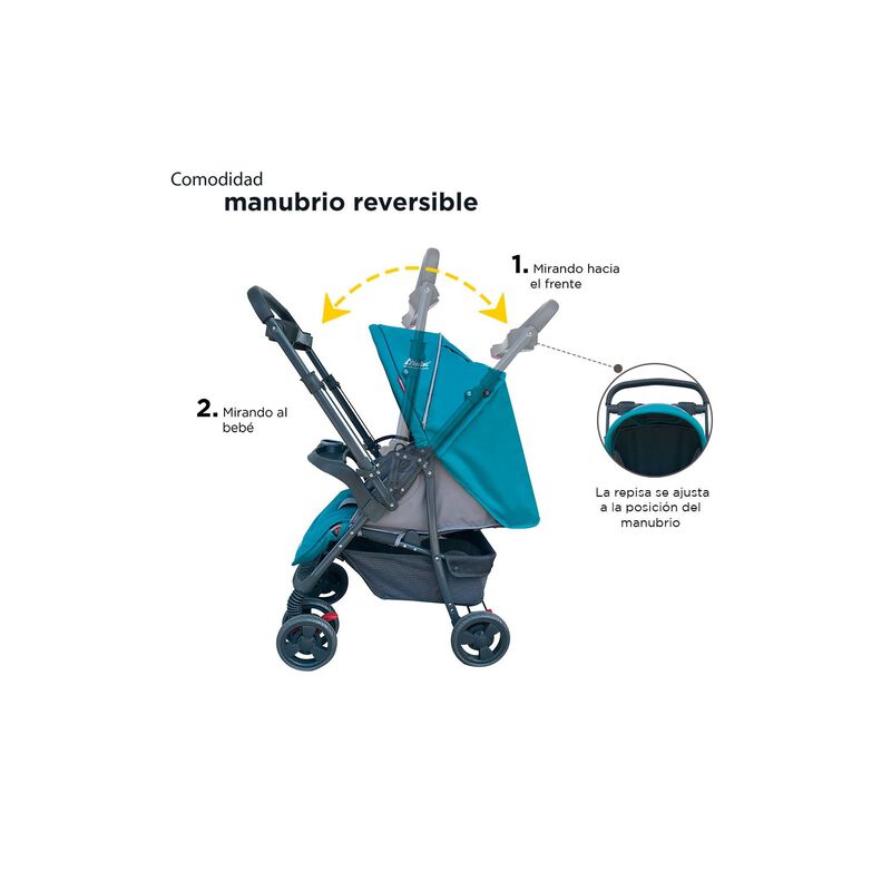 Carriola Travel System D'beb&eacute; Star Reversible C... image number null