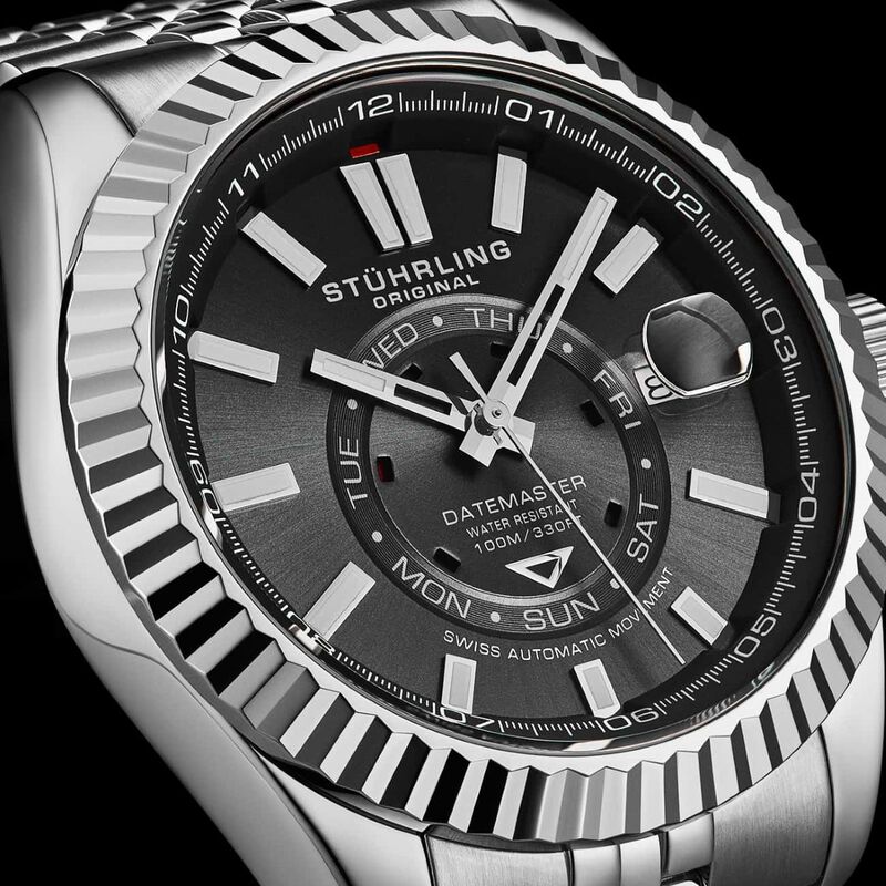 Reloj Stuhrling para hombre 1020.01 autom&aacute;tico ... image number null