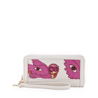 Cartera Por Ricardo Cavolo Cierre Sencillo Grande Color Blanco