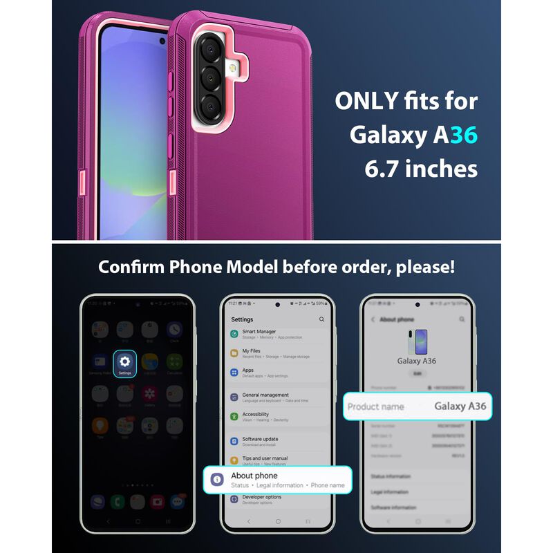 Funda Jelanry Doble Capa para Samsung Galaxy A3... image number null