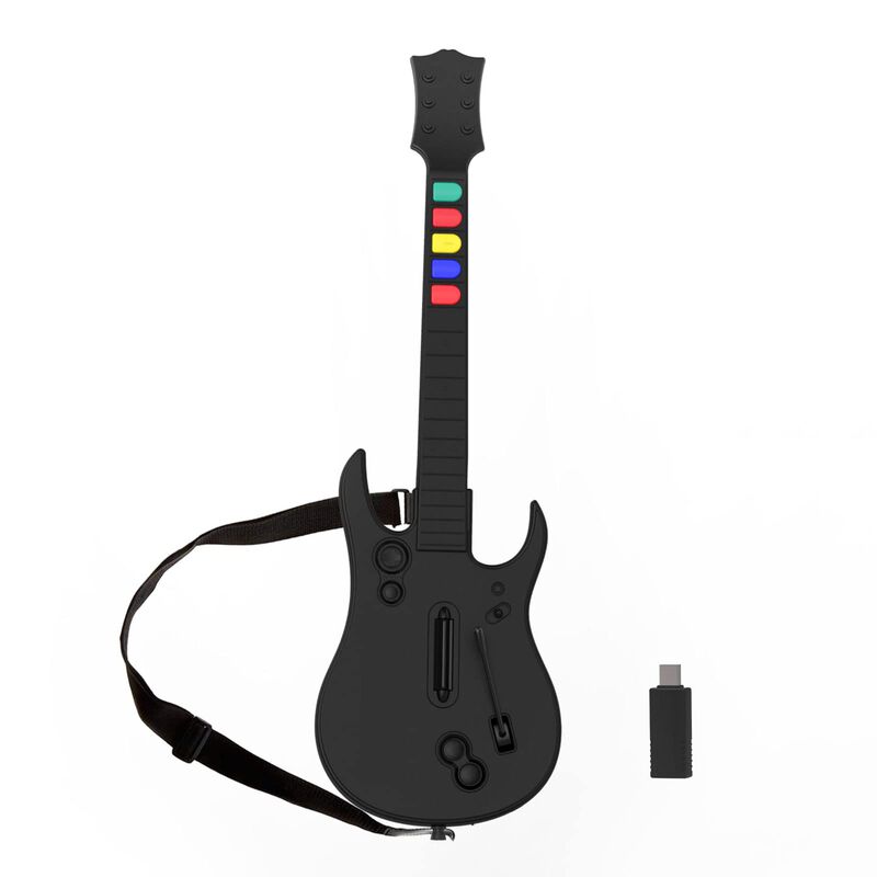 Controlador Inal&aacute;mbrico Guitar Hero Nbcp Para P... image number null