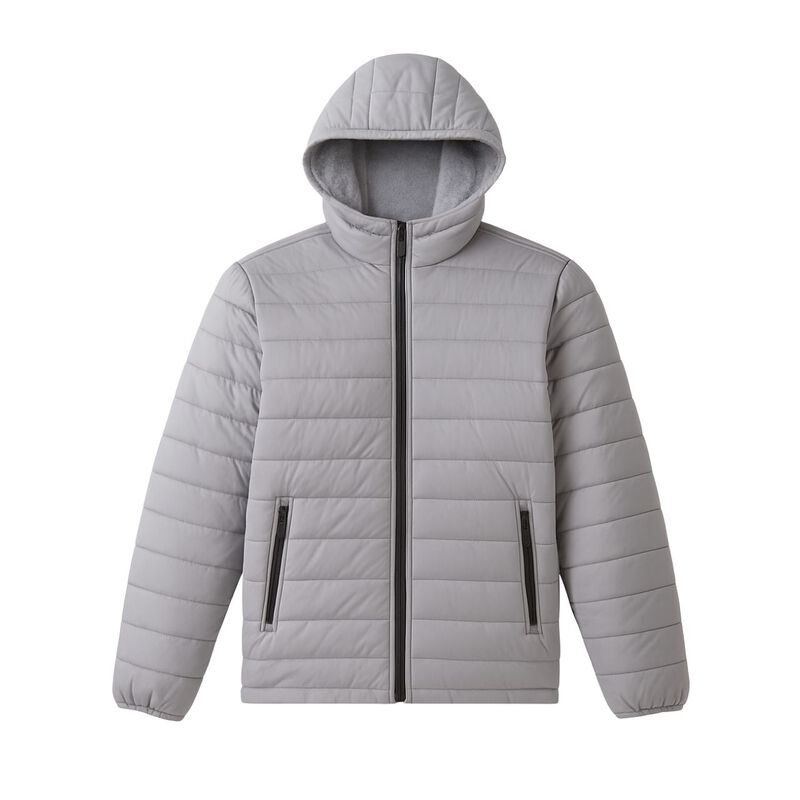 Chamarra Ligera B&aacute;sica Con Capucha Desmontable ... image number null