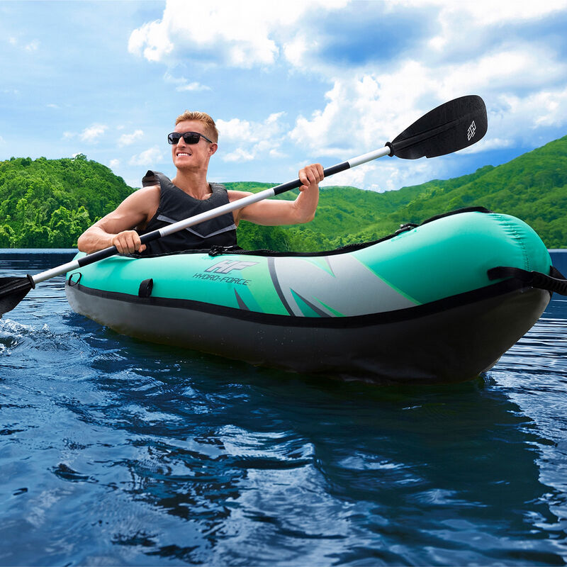 Balsa Inflable Ventura Kayak con Remo y Bomba d... image number null