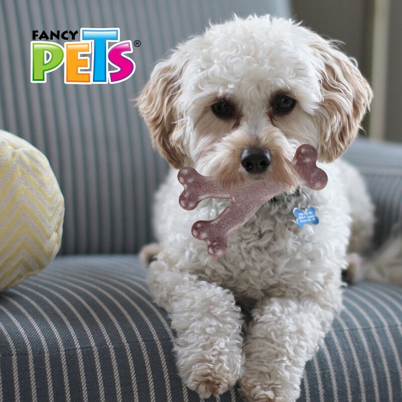 Fancy Pets Juguete Hueso Triple de Bambú paraPe... image number null