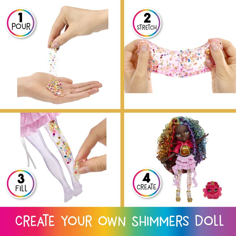 Mu&ntilde;eca Moderna Rainbow High Rainbow Shimmers Ir... image number null