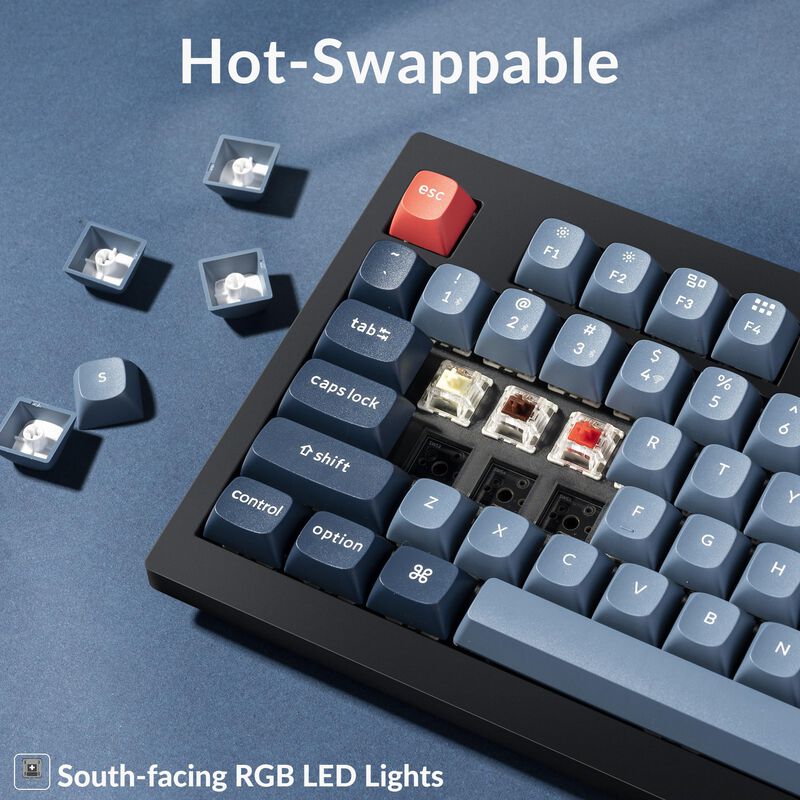 Teclado Mec&aacute;nico Inal&aacute;mbrico Keychron V5 Max In... image number null