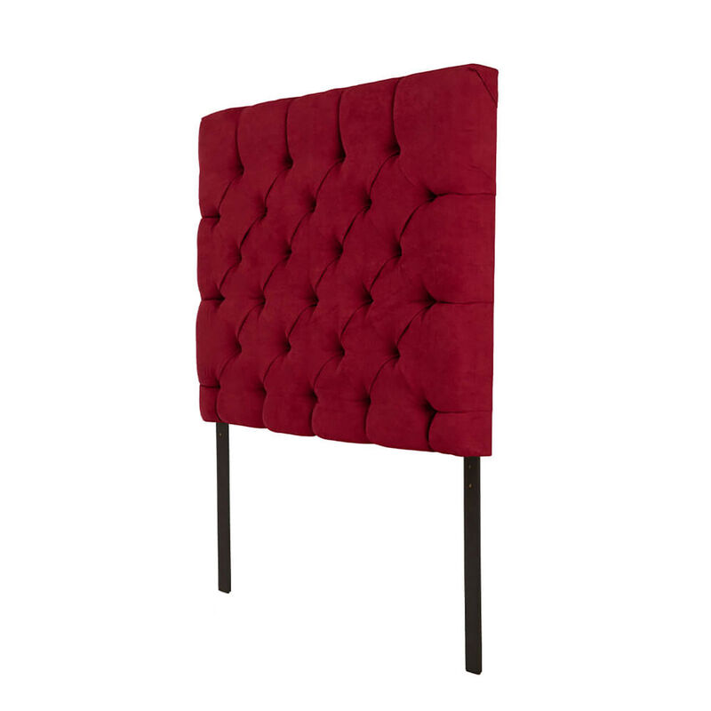 Cabecera Matrimonial Dicasa Dublin Rojo image number null