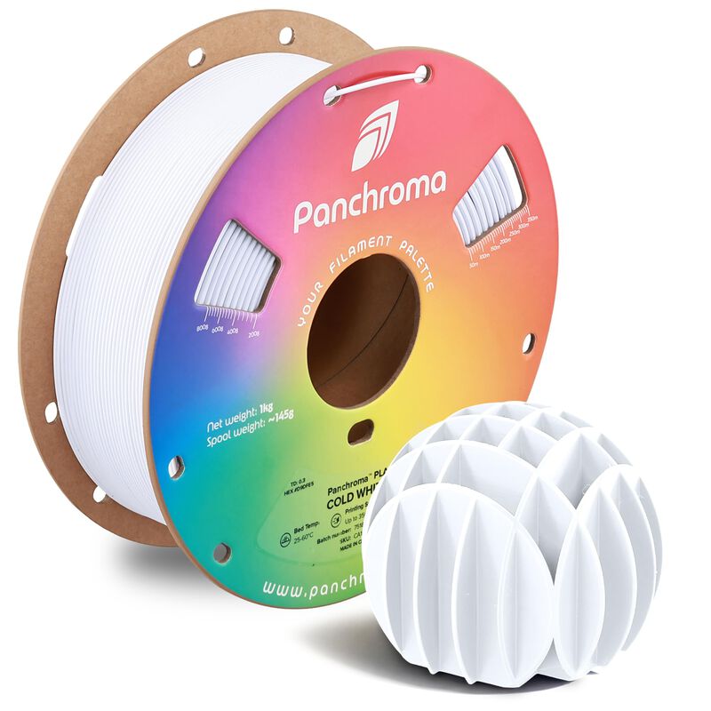 Filamento Pla Polymaker 1,75 mm 1 kg Blanco Fr&iacute;... image number null