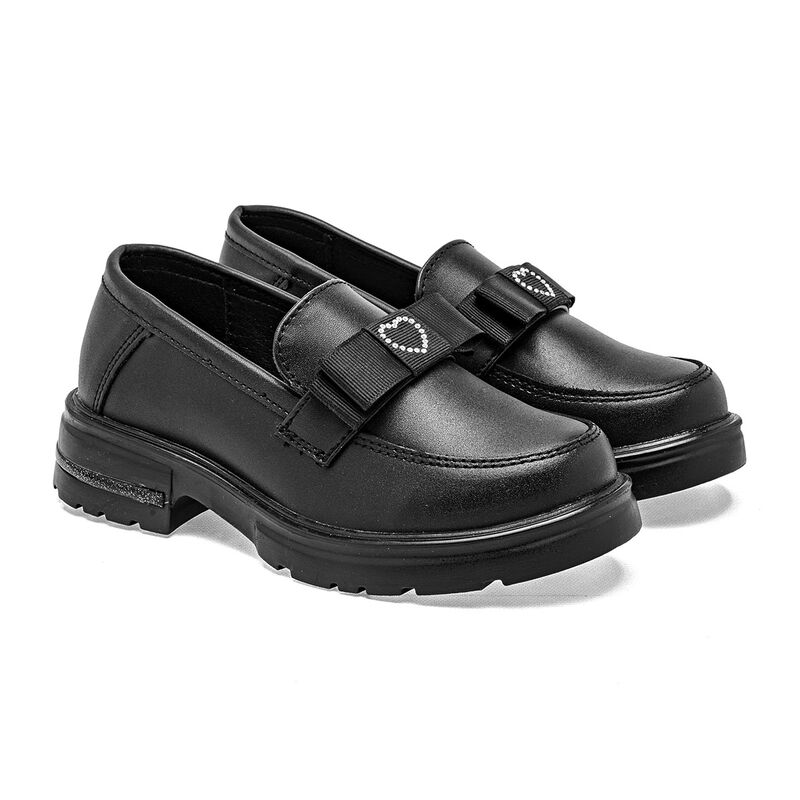 Yuyin Zapato Escolar Negro Para Ni&ntilde;a 146533cd image number null