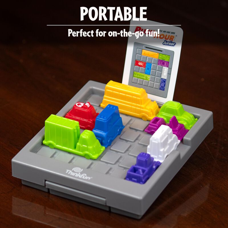 Juego De L&oacute;gica Thinkfun Rush Hour Junior Con C... image number null