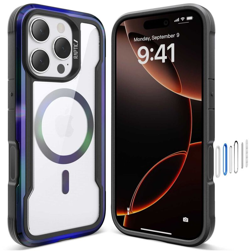 Funda Raptic Shield Mag Para Iphone 16 Pro Onyx image number null