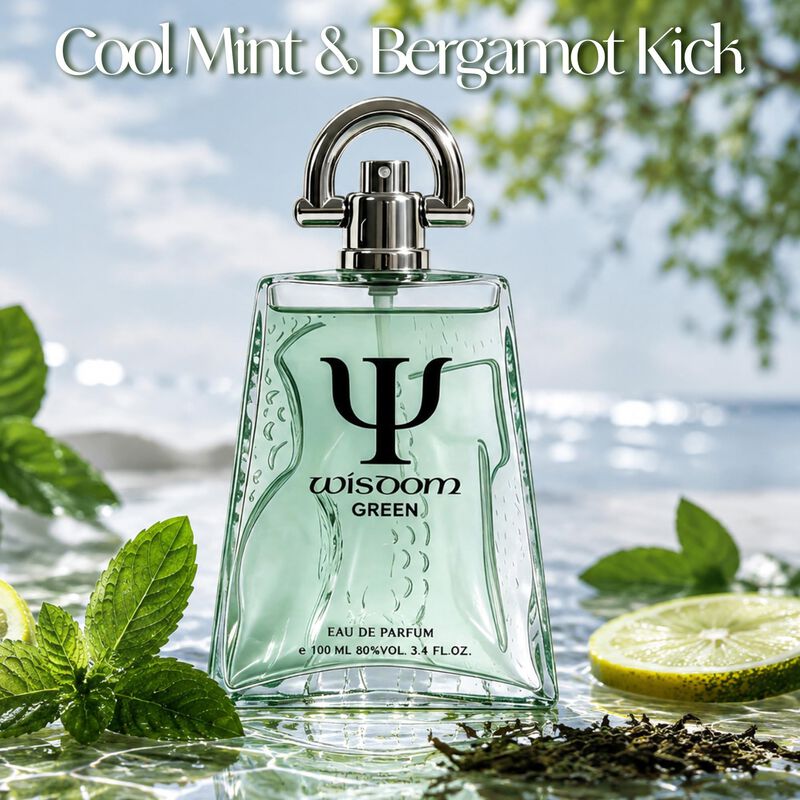 Eau de Parfum A Center Green Colonia 100 ml par... image number null