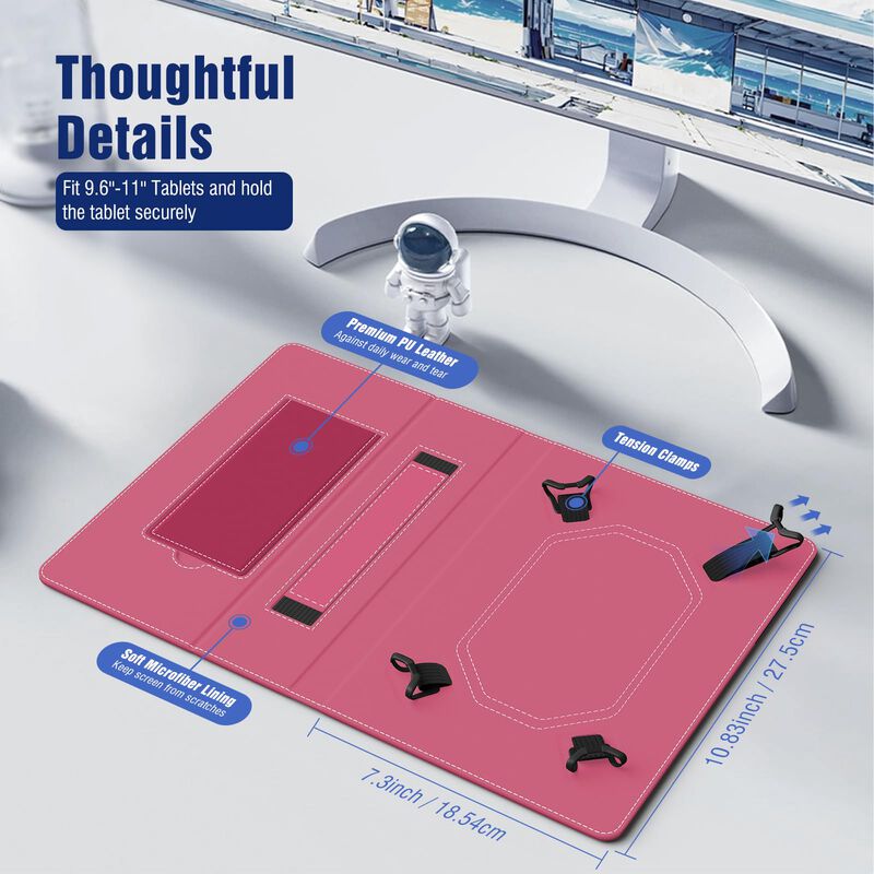Funda Para Tablet Timovo 10.1" Android Magenta image number null