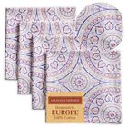 Juego de 4 Servilletas de Tela Maison d'Hermine 51 cm