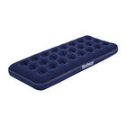 Cama Inflable Colch&oacute;n Individual Bestway Camping M&aacute;s Bomba Color Azul